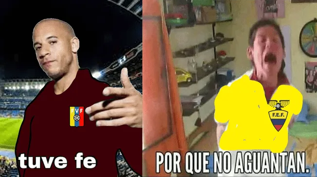 Los memes no se hicieron esperar tras el Venezuela - Ecuador.