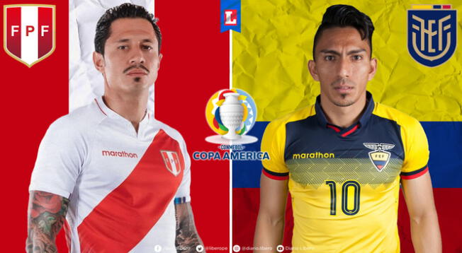 Perú vs Ecuador se enfrentan por la Copa América 2021