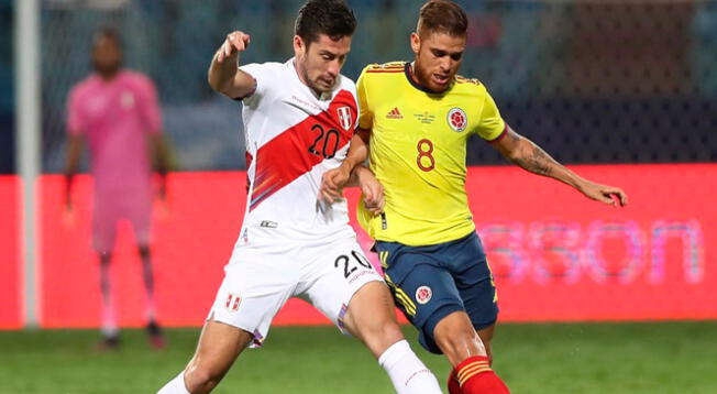 Santiago Ormeño ingresó en el triunfo de Perú sobre Colombia por Copa América 2021.