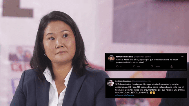 Keiko Fujimori es procesada por encabezar una organización criminal.