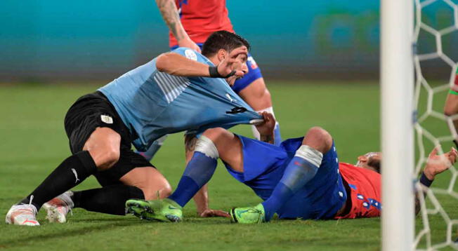 Chile y Uruguay no se sacaron diferencias por el Grupo A de la Copa América.