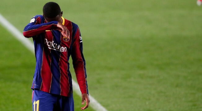 Ousmane Dembélé será baja en Barcelona por lesión