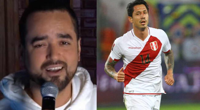 El conductor de Al ángulo le dedicó una canción al 'Bambino', quien demostró su faceta afectuosa con sus compañeros de la selección peruana.