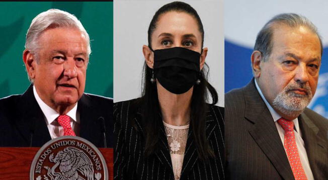 Tras publicación de dictamen sobre desplome de Línea 12 del Metro, se reúne Slim con AMLO y Claudia Sheinbaum