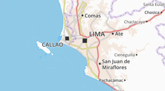 Fuerte temblor se sintió esta noche en la capital del Perú.