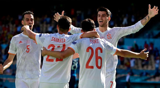 España goleó a Eslovaquia chocan por el Grupo E de la Eurocopa 2020.