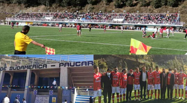 ¡A lo Eurocopa! Cienciano inauguró estadio en Paucartambo con tribunas llenas