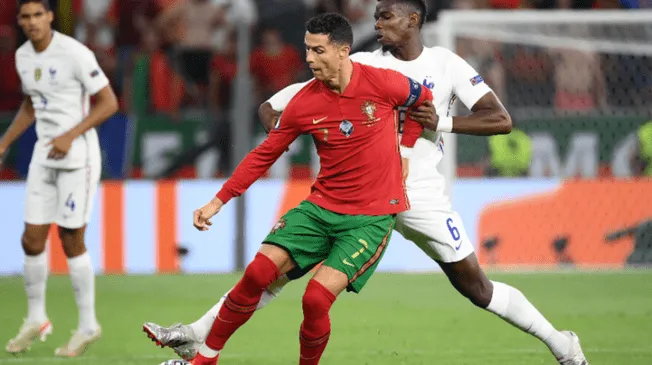 Portugal y Francia empataron 2-2 y clasificaron a octavos de la Eurocopa
