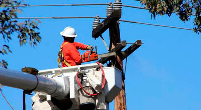 Enel: Corte de luz jueves 24 de junio