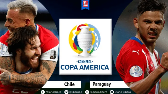 Chile vs Paraguay, por la cuarta fecha del Grupo A de la Copa América.
