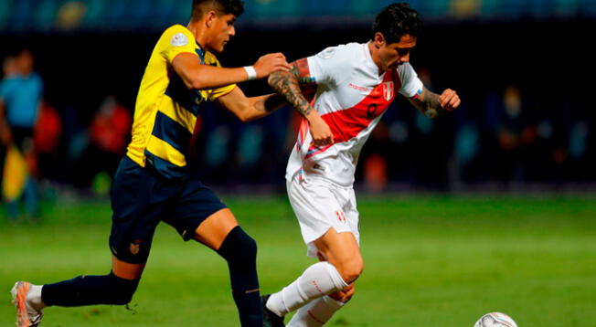 Gianluca Lapadula jugó su tercer partido en la Copa América 2021.