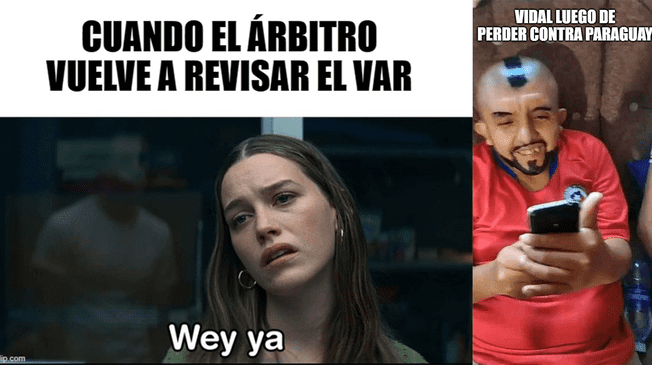 Los memes no demoraron tras el Paraguay vs Chile en la Copa América.