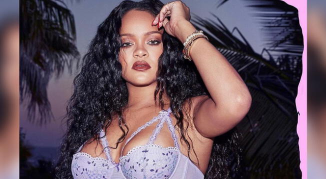 Rihanna encendió las redes sociales con sugerente prenda.