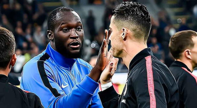 Romelu Lukaku saludó el nuevo récord de Cristiano Ronaldo.