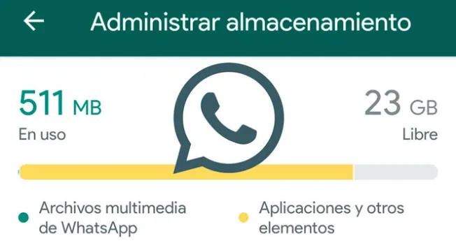 WhatsApp descubre como elimar archivos de tu celular