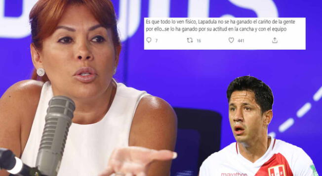 Hinchas defienden a Lapadula tras comentario de Magaly Medina