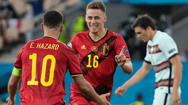 Bélgica eliminó al actual campeón Portugal y se metió a cuartos de la Eurocopa