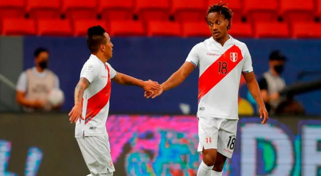 André Carrillo es el goleador de Perú en la Copa América 2021.