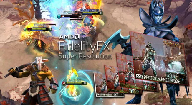 AMD FSR ya llegó a Dota 2 para mejorar tus FPS.