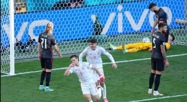 España avanza en la Eurocopa tras vencer 5-3 a Croacia en tiempo reglamentario