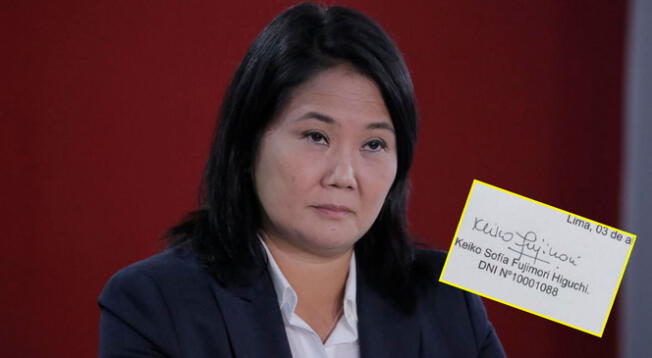 Piden que carta de Keiko Fujimori no sea aceptada por Sagasti.