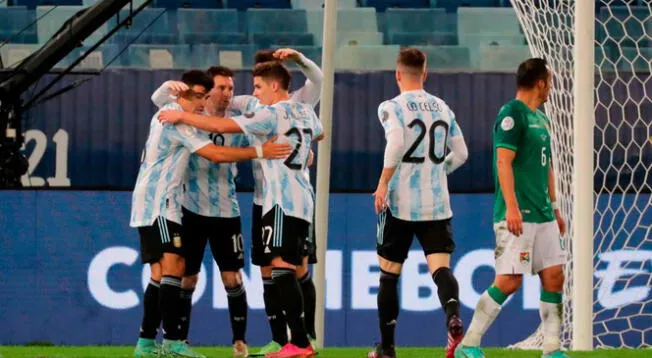 Argentina venció 4-1 a Bolivia por la jornada 5 de la Copa América 2021