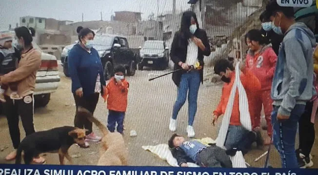 Niño se queda dormido en simulacro y blooper es viral en redes Niño se queda dormido en simulacro y blooper es viral en redes