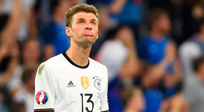 Thomas Müller cual es la maldición que tiene en la Eurocopa