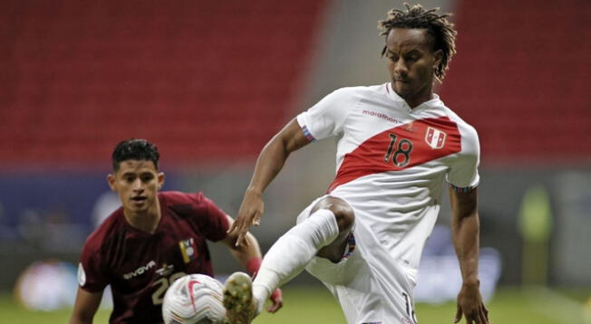 André Carrillo, autor de 5 de los últimos 11 goles de Perú