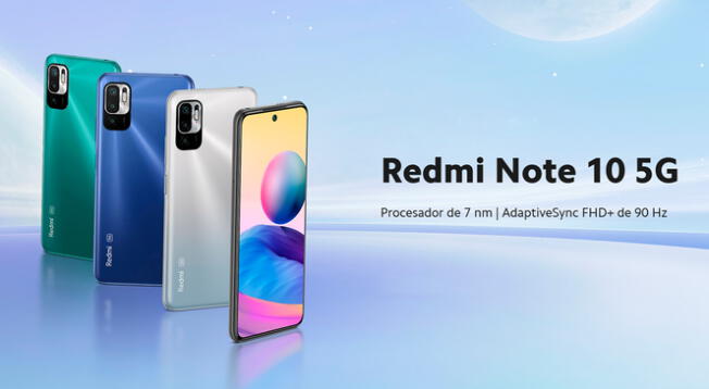 Xiaomi: el Redmi Note 10 5G lleva la alta velocidad a la gama media