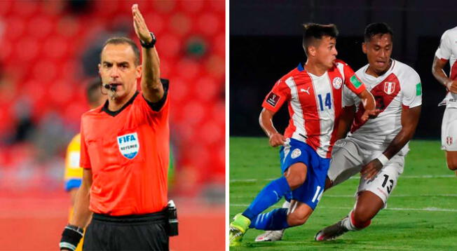 Esteban Ostojich será el árbitro del Perú vs Paraguay