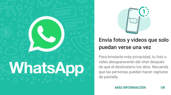 WhatsApp permite dejar mensajes que se autodestruyen.