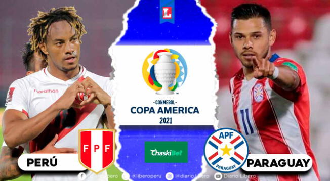Perú y Paraguay en vivo este viernes por la Copa América 2021