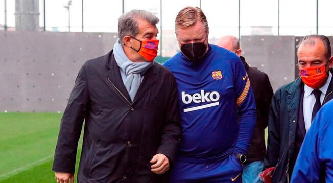 Ronald Koeman pidió urgente a la directiva del Barcelona el fichaje de un central de élite.