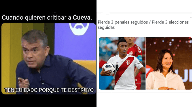 Cueva protagoniza los más divertidos memes