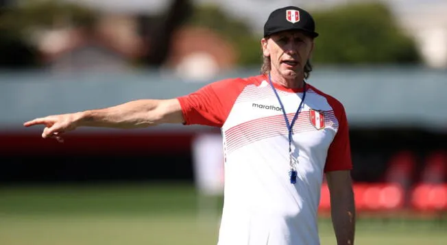 Ricardo Gareca entrena a la selección peruana desde el 2015.