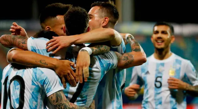 Argentina ganó 3-0 a Ecuador