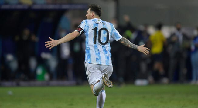 Lionel Messi suma 4 goles en la presente Copa América.
