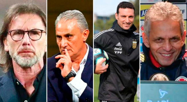 Gareca, Tite, Scaloni y Rueda tienen algo en común en la Copa América