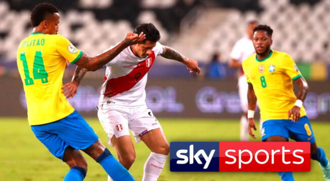 Canales de SKY Sports para ver Brasil vs. Perú por Copa América 2021.