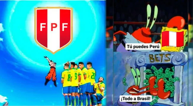 Los memes del Perú vs Brasil no se hicieron esperar.
