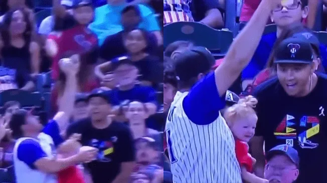 Twitter viral: Hombre se hizo tendencia por agarrar pelota con las manos ocupadas. Twitter viral: Hombre se hizo tendencia por agarrar pelota con las manos ocupadas.