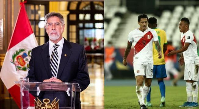 Francisco Sagasti envía mensaje de aliento a la Selección Peruana
