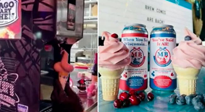 Un inventor se vuelve tendencia al transformar la cerveza en helado Un inventor se vuelve tendencia al transformar la cerveza en helado