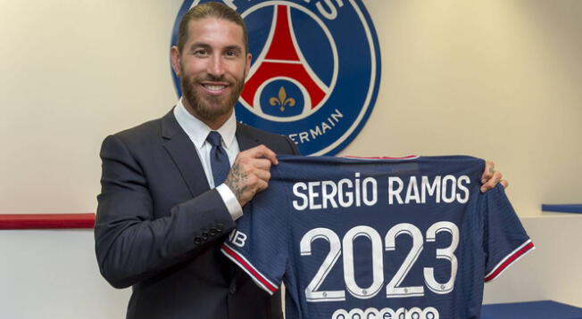 PSG anunció el fichaje del defensa Sergio Ramos