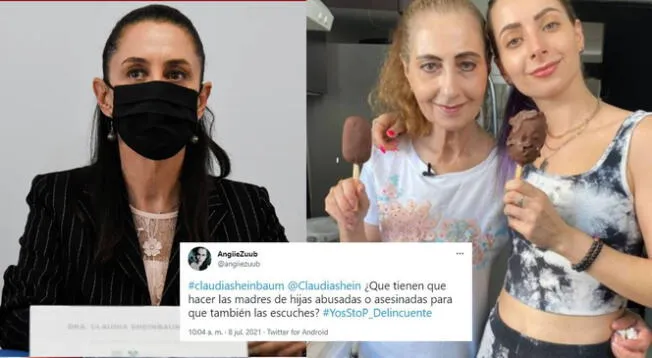 caso YosStop: Usuarios de Twitter indignados por intervención de Claudia Sheinbaum