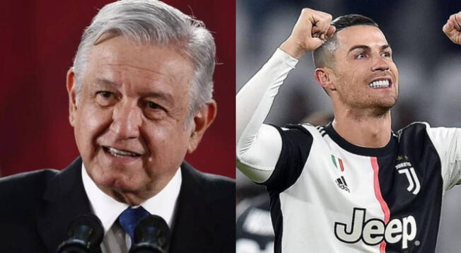 AMLO felicita a Cristiano por tomar agua en lugar de Coca