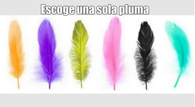 Escoge una pluma para el test de personalidad.