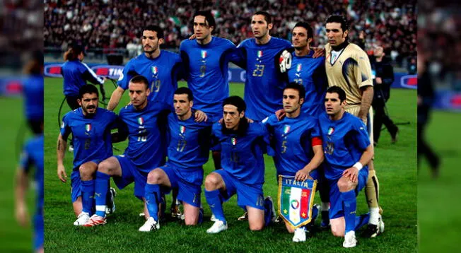 Selección de Italia campeona Mundial en Alemania 2006