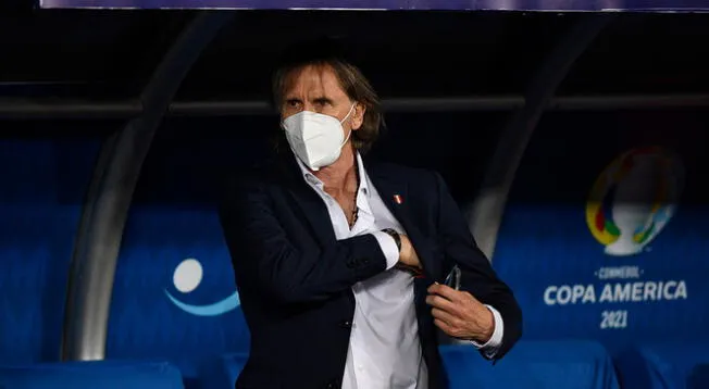 Ricardo Gareca habló sobre el desempeño de Perú en la Copa América.